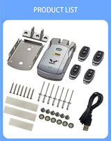 WAFU Smart Door Lock | Fingerprint & Password | WiFi & Bluetooth | Remote App Control