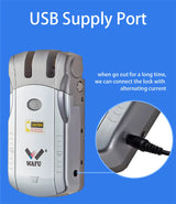 WAFU Smart Door Lock | Fingerprint & Password | WiFi & Bluetooth | Remote App Control