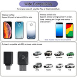 2-in-1 Wireless CarPlay & Android Auto Adapter | AI Box