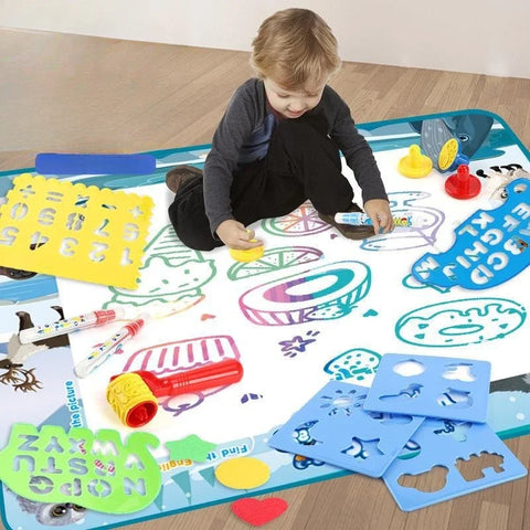 Magic Water Drawing Mat reusable Montessori painting board