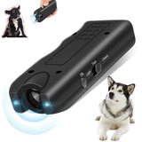 Ultrasonic Dog Repeller | 3-in-1 Anti-Barking Deterrent | Safe Training Device & Flashlight