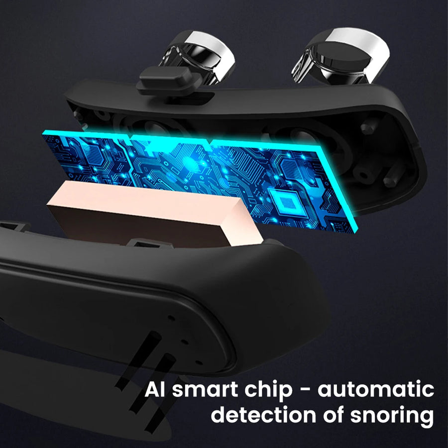 EMS Anti-Snore Device | Pulse Stop Snoring Sleep Aid | Comfortable Wristband