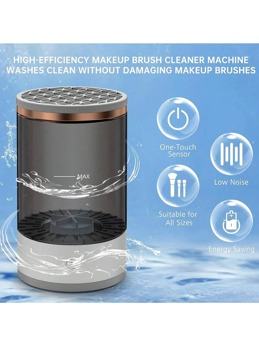 Electric Makeup Brush Cleaner | Automatic Spinner | Fast Drying | Home & Professional
