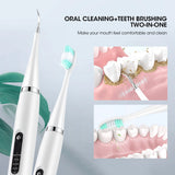 Electric Dental Scaler & Teeth Cleaner | 5 Modes | HD Visual Camera | IPX6 Waterproof