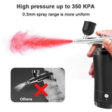 Cordless Airbrush Nail Machine | Wireless Nail Art Compressor & Varnish Sprayer