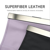 LED Hanging Magnetic Garbage Bag With Light, Waterproof PU Leather Storage Bag for Car Rear Seats, Leak-Proof Car Parts