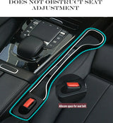 Car Seat Gap Filler Organizer- Upgrade Car Side Seat Gap Filler with Cup Holder and Phone Holder- Car Seat Gap Organizer for Pre
