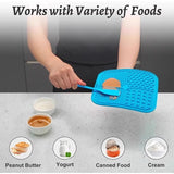 Silicone Dog Lick Mat with Suction Cup | Calming Distraction for Bath Nail Trimming | Slow Feeder for Yogurt Peanut Butter