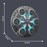 Smart Bluetooth Music Boxing Machine | Wall-Mounted | Noise Reduction | Rhythm Lights | 3 Speeds