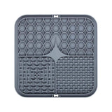 Silicone Dog Lick Mat with Suction Cup | Calming Distraction for Bath Nail Trimming | Slow Feeder for Yogurt Peanut Butter