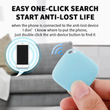 Mini Anti-Lost Smart Tracker Tag | Keys, Wallet, Bag & Luggage Finder | Lanyard | 4 Colors