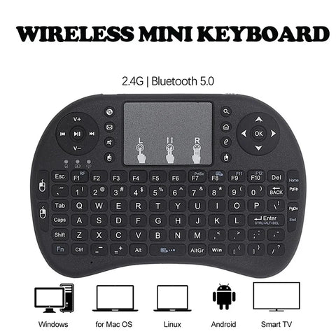 Mini Wireless Keyboard Bluetooth with touchpad