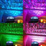 LED Starry Galaxy Projector Light RGB Smart Remote Control Star Aurora Lamp KTV USB for Home Room Camping Wedding Decorations