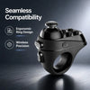 Ring Shape Bluetooth VR Remote Controller Wireless Gamepad Joystick for Turning Tablet Laptop Smartphone Selfie Page Flipping
