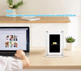 Acrylic Digital Photo Frame 5 Inch 1200mAh Vertical Display IPS Screen 4G Memory Battery Porta Retrato Digital Picture Frame
