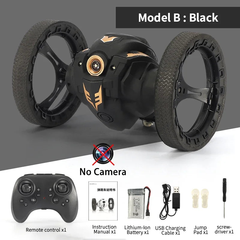 RC Stunt Off-Road Car | 2.4GHz | Flip & Jump | WiFi HD Camera | LED | Kids Gift Age 14+