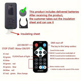 LED Starry Galaxy Projector Light RGB Smart Remote Control Star Aurora Lamp KTV USB for Home Room Camping Wedding Decorations