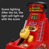 Finger Boxing Machine | Interactive Desktop Toy | LED Lights & Sound Effects | Score Display | Kids & Adults