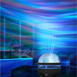LED Starry Galaxy Projector Light RGB Smart Remote Control Star Aurora Lamp KTV USB for Home Room Camping Wedding Decorations