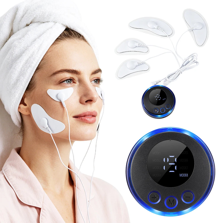 Microcurrent Face Lift Device | EMS Muscle Stimulator | Skin Tightening & Anti-Wrinkle