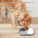 Silicone Dog Lick Mat with Suction Cup | Calming Distraction for Bath Nail Trimming | Slow Feeder for Yogurt Peanut Butter