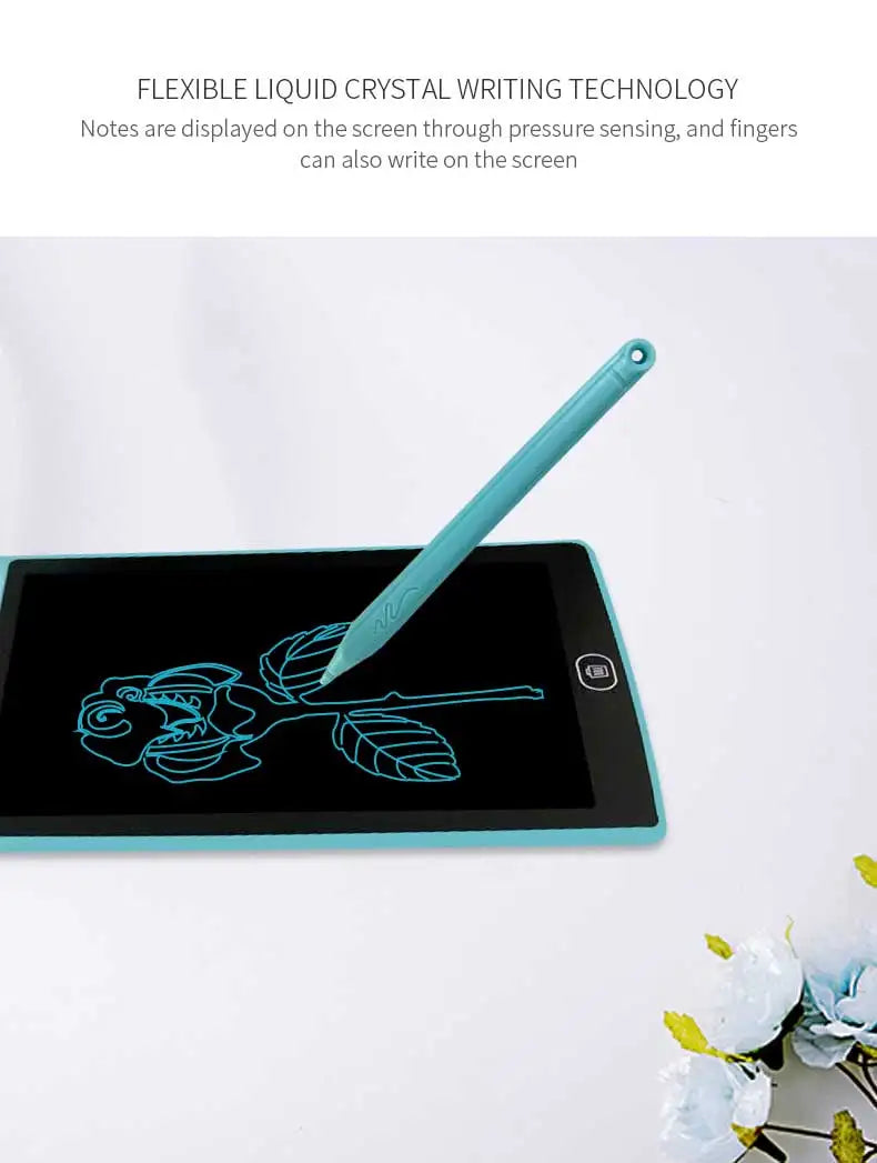 8.5-Inch LCD Writing Tablet | Electronic Doodle Pad | Eye-Safe Drawing Toy for Kids