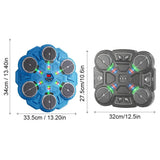 Smart Music Boxing Machine | Wall-Mounted | Bluetooth | LED Lights | 9 Speeds | Kids & Adults