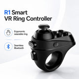 Ring Shape Bluetooth VR Remote Controller Wireless Gamepad Joystick for Turning Tablet Laptop Smartphone Selfie Page Flipping