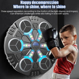 Smart Bluetooth Music Boxing Machine | Wall-Mounted | Noise Reduction | Rhythm Lights | 3 Speeds