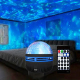 LED Starry Galaxy Projector Light RGB Smart Remote Control Star Aurora Lamp KTV USB for Home Room Camping Wedding Decorations