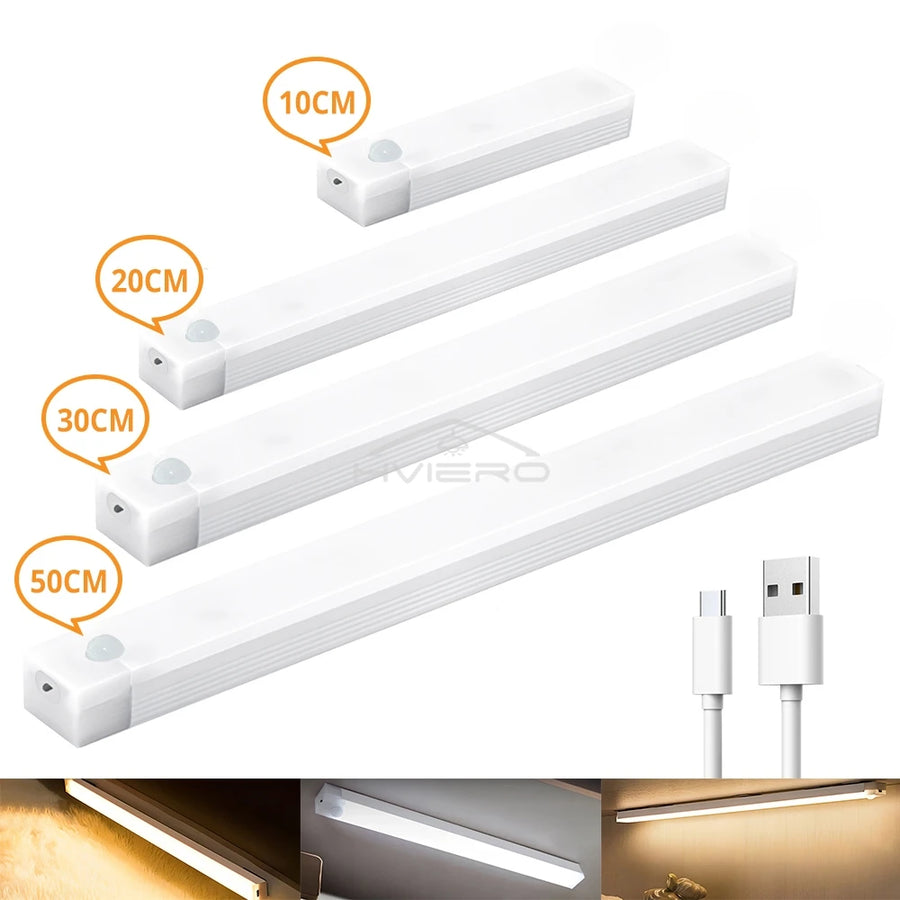 Motion Sensor LED Night Light | Wireless Magnetic | USB Rechargeable | For Closets & Wardrobes