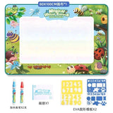 Magic Water Drawing Mat | 100x80cm Reusable | Montessori Painting Board | Educational Kids Toy