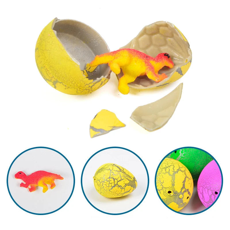 10/20/60pcs Mini Hatching Dinosaur Egg Toy Funny Toys Colorful Cracked Eggs Children Festival Party Favors Gifts for Kids TMZ