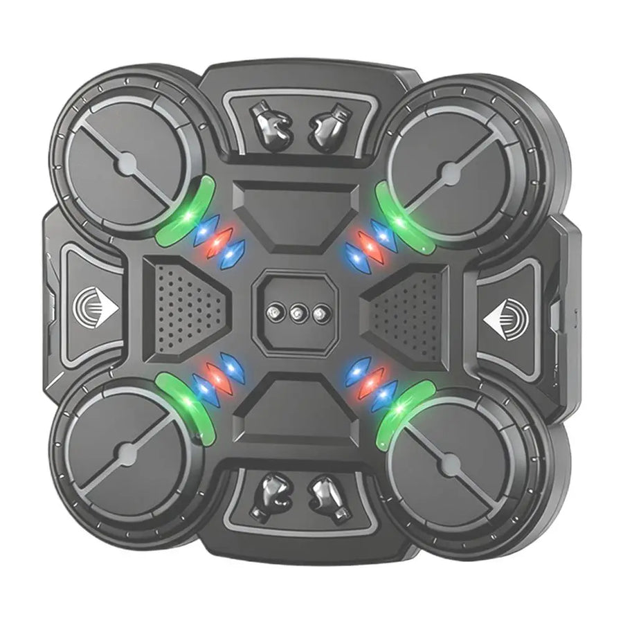 Smart Music Boxing Machine | Wall-Mounted | Bluetooth | LED Lights | 9 Speeds | Kids & Adults