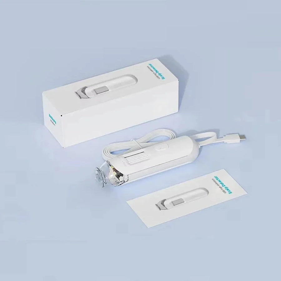 New 50X-200X Magnifying Hair Follicles Scalp Detector Skin Analyzer Microscope Tool High Definition Skin Tester Support APP