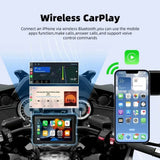 5 Inch Motorcycle Portable GPS Navigation Wireless Carplay Android Auto Display Touch Screen IP67 Waterproof Multimedia Player