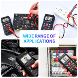 Digital Multimeter 4000 Counter Meter Voltmeter with Automatic /Manual Mode,Intelligent Measurement AC/DC Voltage, Resistances