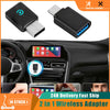 2-in-1 Wireless CarPlay & Android Auto Adapter | AI Box