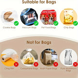 Mini Heat Bag Sealer | Portable Food Storage Clip | Keeps Snacks Fresh