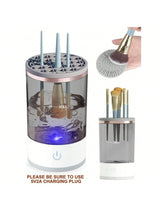 Electric Makeup Brush Cleaner | Automatic Spinner | Fast Drying | Home & Professional