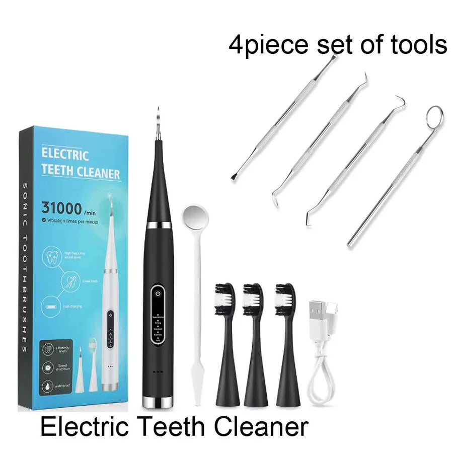 Electric Dental Scaler & Teeth Cleaner | 5 Modes | HD Visual Camera | IPX6 Waterproof