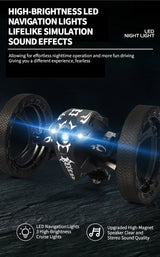 RC Stunt Off-Road Car | 2.4GHz | Flip & Jump | WiFi HD Camera | LED | Kids Gift Age 14+