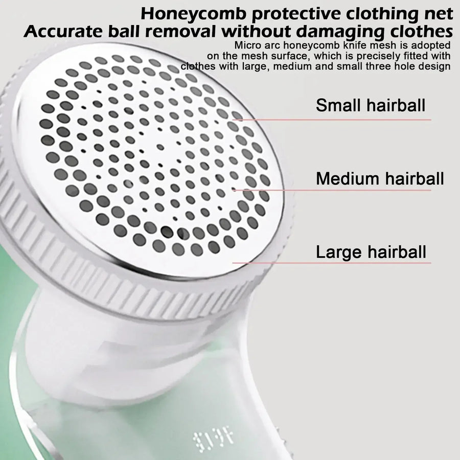 Electric Fabric Shaver & Lint Remover | 10,000 RPM | Remove Fuzz & Pilling from Clothes