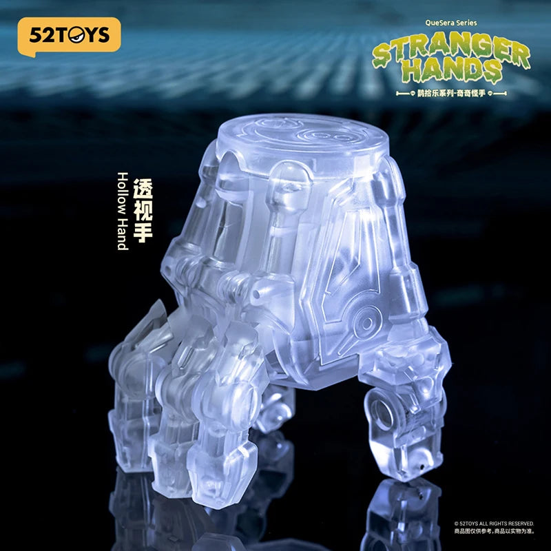 52TOYS Quesera Series Stranger Hands Wind Up Movable Toy Blind Box Collectible Novelty Model Ornament Mystery Box Birthday Gift