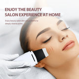 Ultrasonic Skin Scrubber | 4-Mode Blackhead Remover & Facial Deep Cleanser