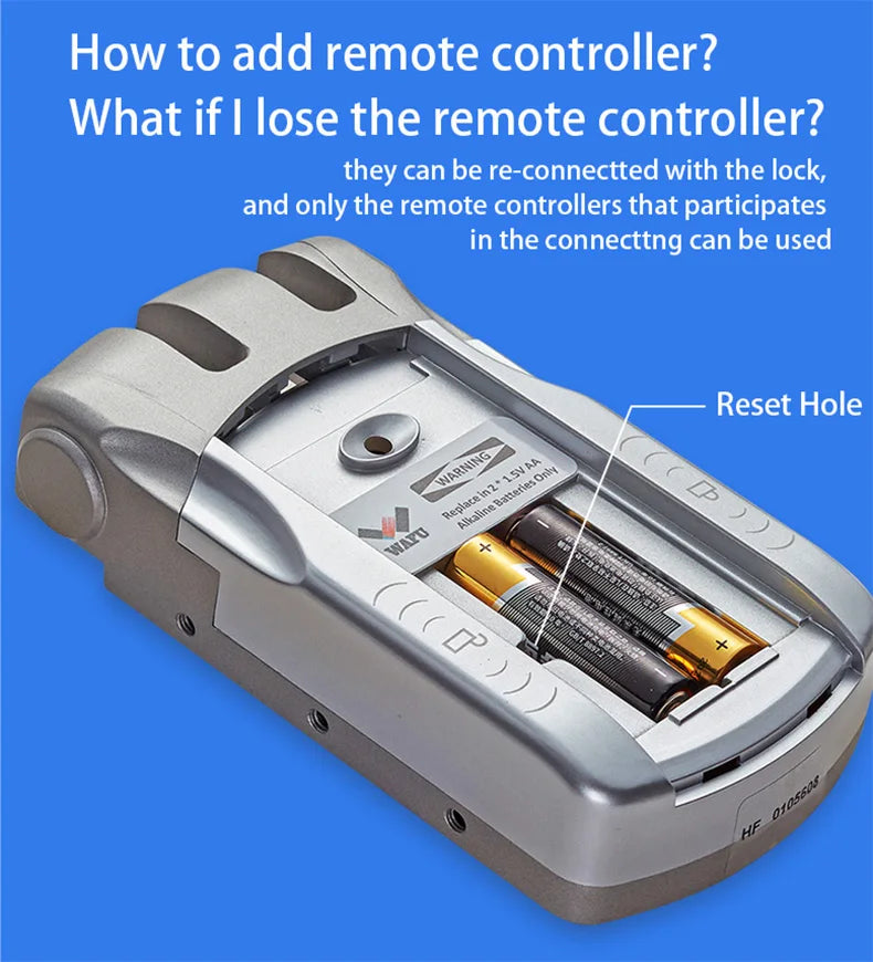 WAFU Smart Door Lock | Fingerprint & Password | WiFi & Bluetooth | Remote App Control