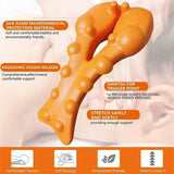 Cervical Neck Stretcher & Shoulder Massager | Trigger Point Relief | Portable Device