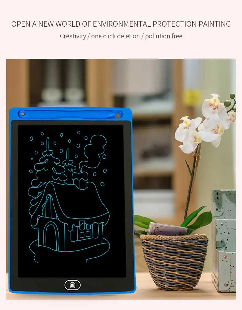8.5-Inch LCD Writing Tablet | Electronic Doodle Pad | Eye-Safe Drawing Toy for Kids