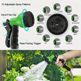 8 Mode High Pressure Garden Water Gun Hose Nozzle Car Washing Yard Water Sprayer Irrigation Pipe Tube Nozzle Sprinkle Tools