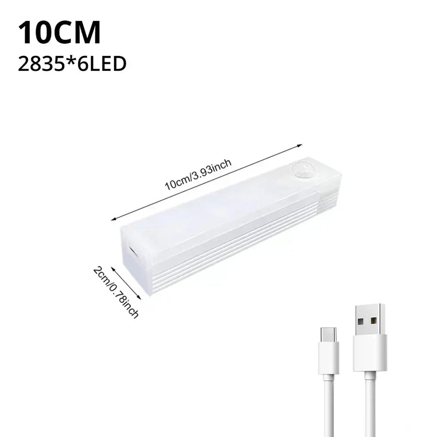 Motion Sensor LED Night Light | Wireless Magnetic | USB Rechargeable | For Closets & Wardrobes